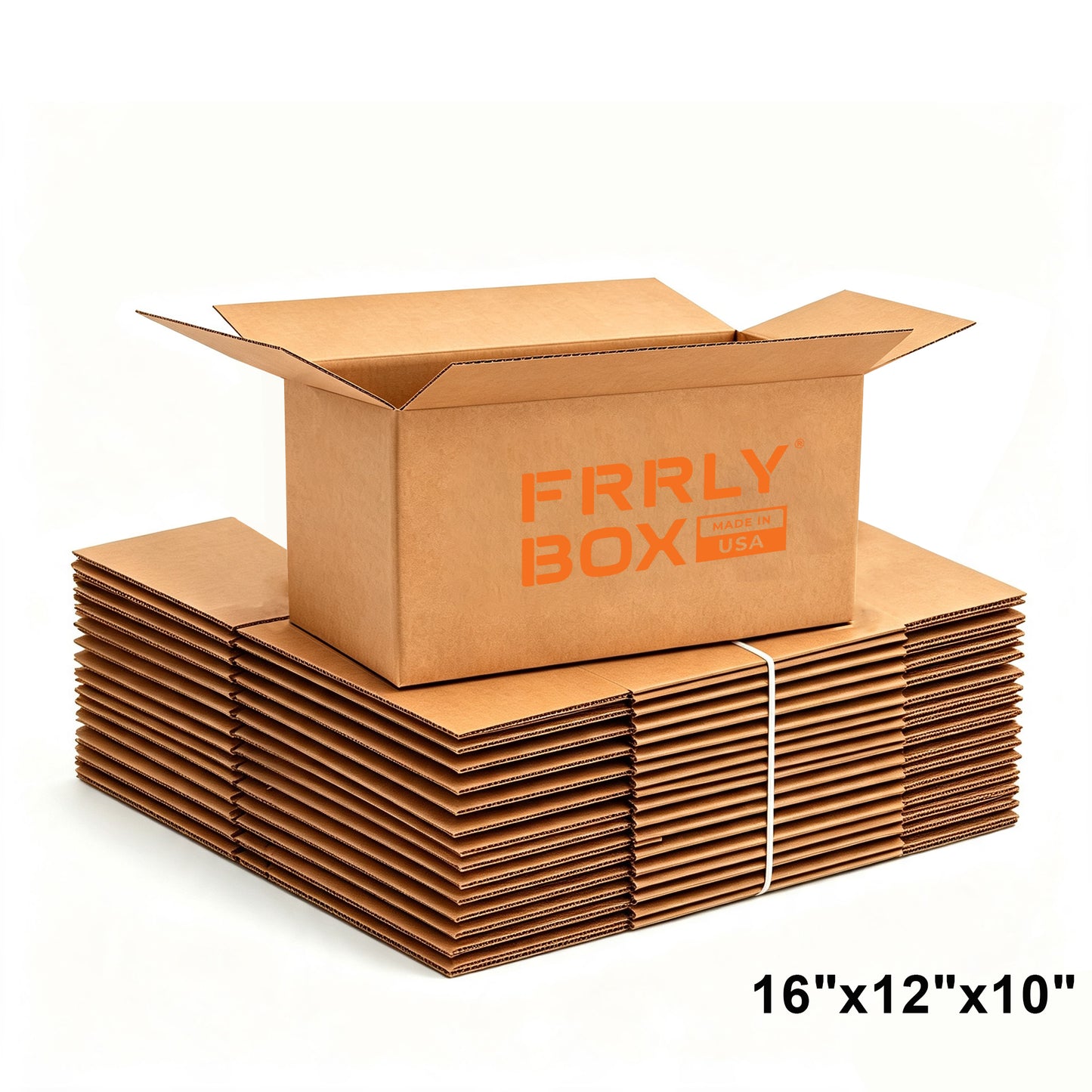 FrrlyBox Recycled Shipping Boxes - Large