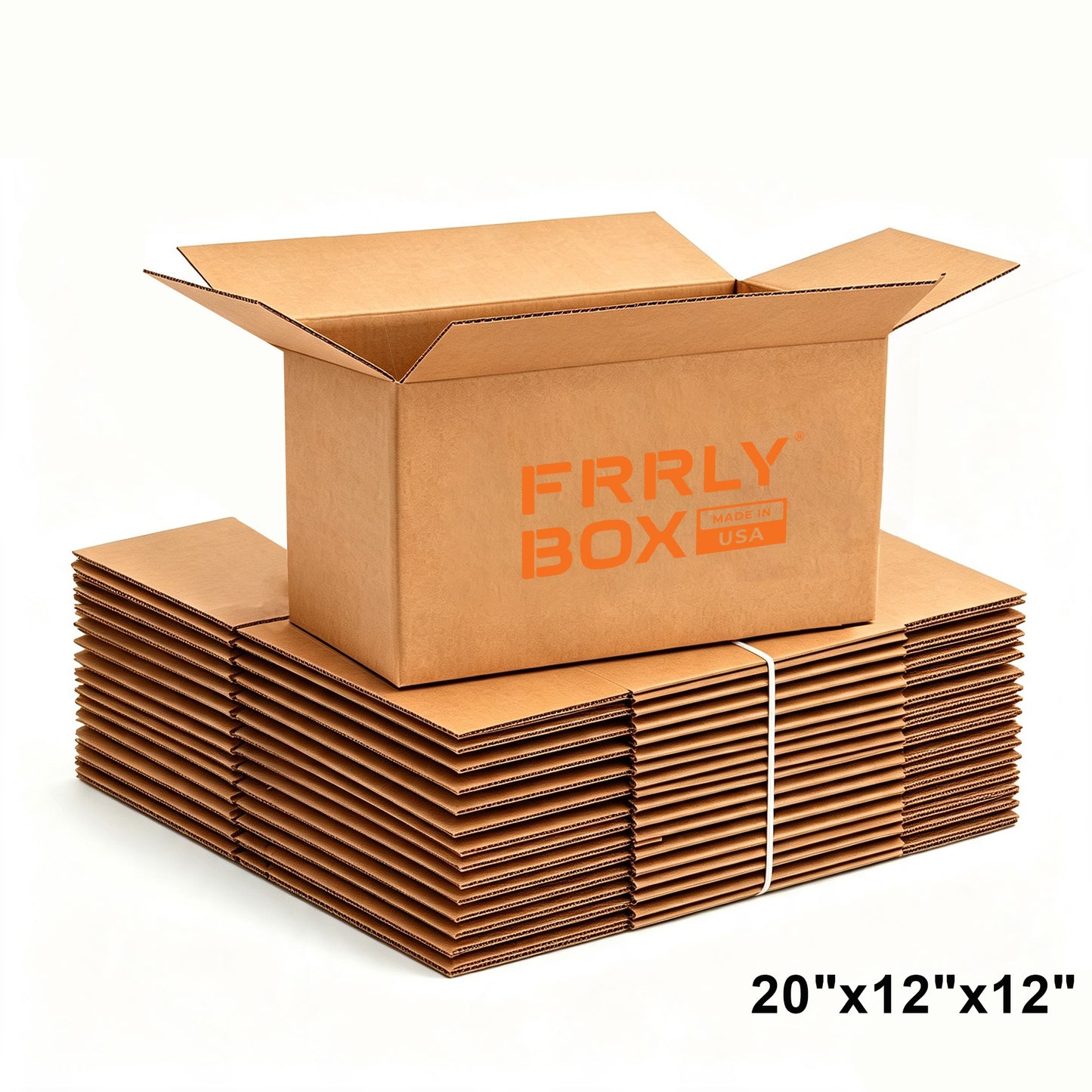 FrrlyBox Recycled Shipping Boxes - Large