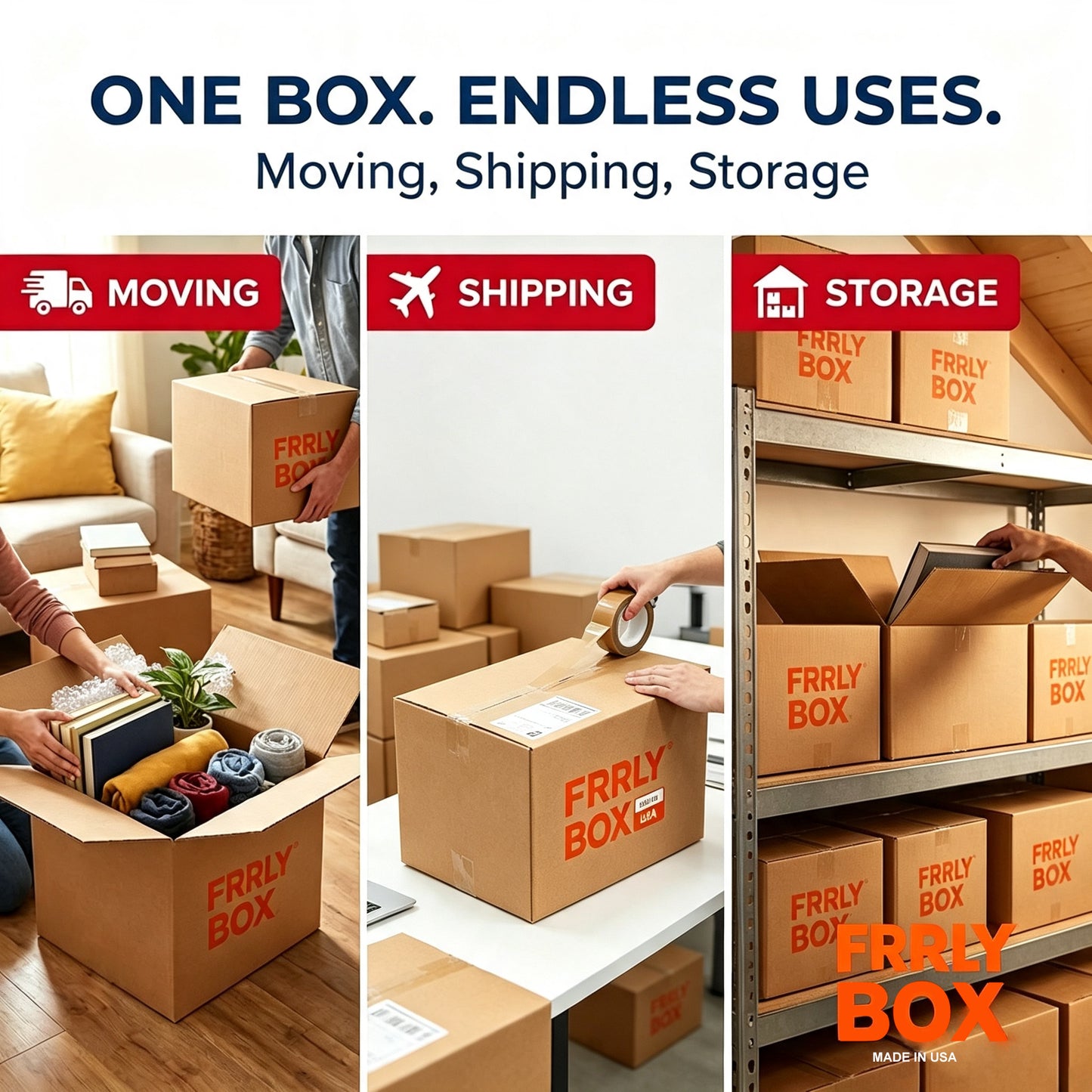 Moving&Shipping Boxes  (Medium)